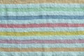 Colorful fabric nylon cloth background and texture