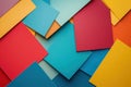 Colorful Folder Index Representing Organization Royalty Free Stock Photo