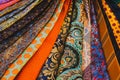 Close-up Of Colorful Mens Ties Accessories Fashion Boutique Prints Royalty Free Stock Photo