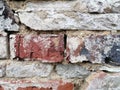 Close up of colorful old stone textured pattern Royalty Free Stock Photo