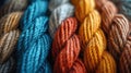 Close Up of Colorful Ropes