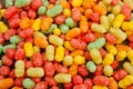 Close up of colorful Snack