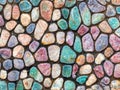 close up colorful stone texture background Royalty Free Stock Photo