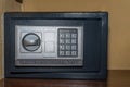 Close up of combination safe Royalty Free Stock Photo