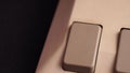 Close Up of Commodore Amiga Tank Mouse, Vintage Computer Device From 1980s