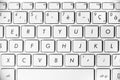 Close up of a computer keyboard Royalty Free Stock Photo