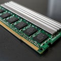 Is a DIMM Dual In line Memory Module commonly used in desktops for Royalty Free Stock Photo