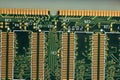 Close-up of Computer RAM Random Access Memory. Royalty Free Stock Photo