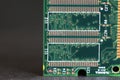 Close-up of Computer RAM Random Access Memory. Royalty Free Stock Photo