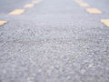 Close up concrete road texture and background Royalty Free Stock Photo