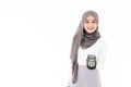 Muslim girl EDC Royalty Free Stock Photo