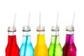 Close up cool colorful drink Royalty Free Stock Photo