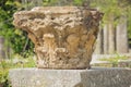 Close-up of a Corinthian capital