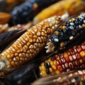 Close up of corn seeds