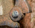 Close up of Corroded Metal A