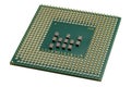 Close up of a CPU processor