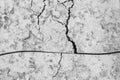 Close up of crack soil and muddy in the dry season textures, hot summer. Royalty Free Stock Photo