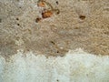 Close-up cracked concrete brick wall background Royalty Free Stock Photo