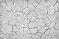 Cracked patterns of soil ground texture top view , line nature drought background