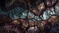 Cracked stone surface, artistic abstract background Royalty Free Stock Photo
