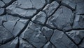 Cracked stone surface forming abstract pattern, geology background Royalty Free Stock Photo