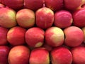 Close up background of Cripps large pink apples