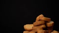 Crispy rusk background