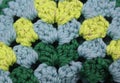 Close up of crochet pattern Royalty Free Stock Photo