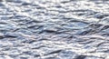 Close-up of crumpled aluminum foil reflecting sunlight Royalty Free Stock Photo