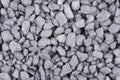 Close-up of crushed gravel background Royalty Free Stock Photo