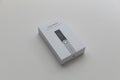 Close up of cryptocurrency hardware wallet Ledger Nano S