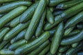 Close Up Of Cucumbers Royalty Free Stock Photo
