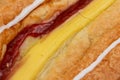 Close-up of a danish pastry