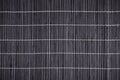 Close up dark bamboo mat background