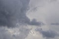 Close Up Dark Clouds Coming Background At Amsterdam The Netherlands 28-9-022 Royalty Free Stock Photo