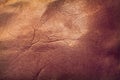 Dark genuine leather brown texture natural abstract for background Royalty Free Stock Photo