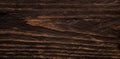 Close up of dark wood background. Wooden board Royalty Free Stock Photo