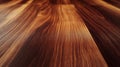 Close-up of Dark Wooden Floor with Visible Grain Royalty Free Stock Photo