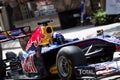 Close up of David Coulthard at an F1 demo