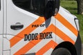 Close Up Dead Angle Logo On A Truck At Amsterdam The Netherlands 13-5-2023