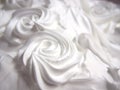 Close up decorated whip cream