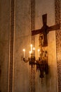 Close Up Of A Decoration Inside The Cathedral Of Monreale, In The South Of Italy