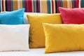 Close up of Decorative pillow