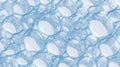 Delicate soap bubbles forming an intricate cellular structure, creating an ethereal macro abstract background with a light blue Royalty Free Stock Photo
