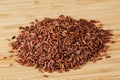 Close up of delicious and healthy Red Rice Royalty Free Stock Photo