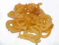 Close up of delicious jalebi,a traditional indian and pakistani sweet