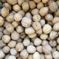 Close Up of nuts Walnuts Royalty Free Stock Photo