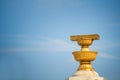 Close up The Democracy Monument is a historical of constitution