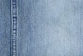 Close-up of the denim cloth Royalty Free Stock Photo