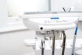 Close up of dental equipment Royalty Free Stock Photo